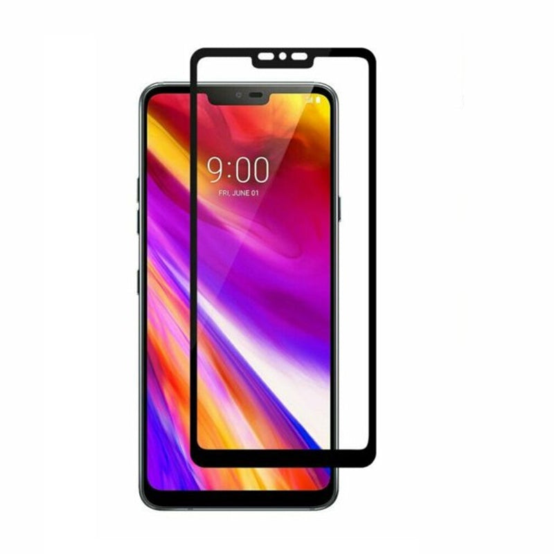 Protecteur d'écran en verre trempé incurvé à couverture complète pour LG G7 ThinQ / G7 One Protecteur d'écran en verre trempé incurvé à couverture complète pour LG G7 ThinQ / G7 One